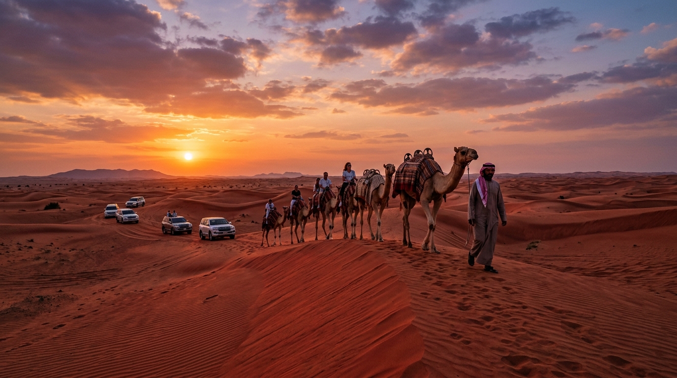 Thrilling Red Dunes Desert Safari