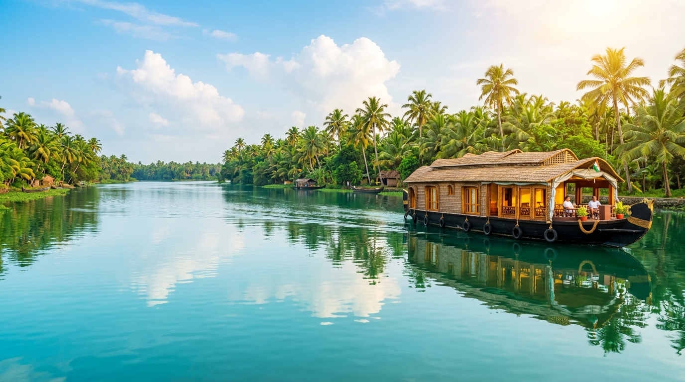Kerala Backwaters & Hills